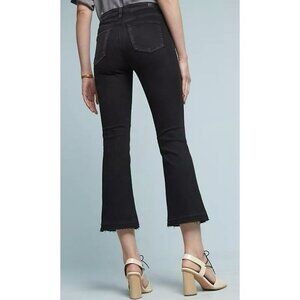 AG‎ Adriano Goldschmied Jeans Women's 29R Black Jodi High Rise Slim Flare Crop